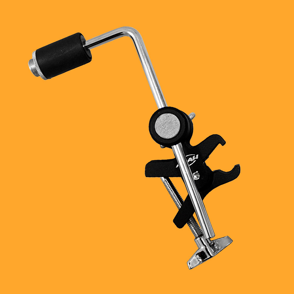 Clamp "L" para microfonar bumbo e percussão