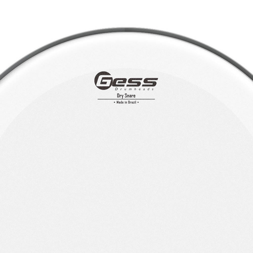 Pele Gess DrySnare 10" - Porosa com anel abafador